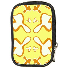 Abstract Pattern Geometric Backgrounds   Compact Camera Leather Case by Eskimos