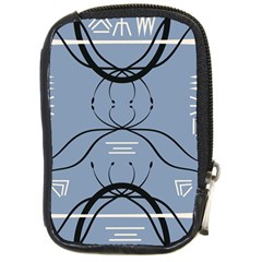 Abstract Pattern Geometric Backgrounds   Compact Camera Leather Case by Eskimos