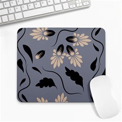 Folk Flowers Print Floral Pattern Ethnic Art Large Mousepads by Eskimos