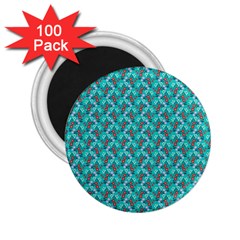 Digital Illusion 2 25  Magnets (100 Pack)  by Sparkle