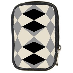 Abstract Pattern Geometric Backgrounds   Compact Camera Leather Case by Eskimos