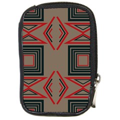 Abstract Pattern Geometric Backgrounds   Compact Camera Leather Case by Eskimos