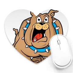 Bulldog-cartoon-illustration-11650862 Heart Mousepads by jellybeansanddinosaurs