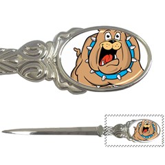 Bulldog-cartoon-illustration-11650862 Letter Opener by jellybeansanddinosaurs