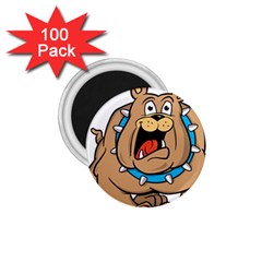 Bulldog-cartoon-illustration-11650862 1 75  Magnets (100 Pack)  by jellybeansanddinosaurs