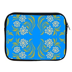 Floral Folk Damask Pattern  Apple Ipad 2/3/4 Zipper Cases by Eskimos