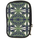 Abstract pattern geometric backgrounds Compact Camera Leather Case Front