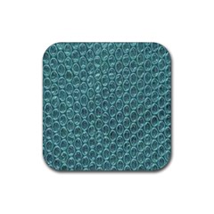 Bubble Wrap Rubber Coaster (square) by artworkshop