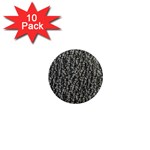 Creepy Head Motif Pattern 1  Mini Magnet (10 pack)  Front