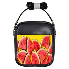 Watermelon Girls Sling Bag by artworkshop