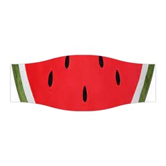 Watermelon Pillow Fluffy Stretchable Headband by artworkshop