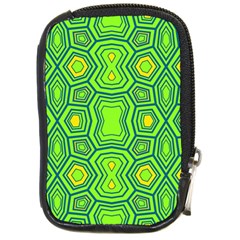 Abstract Pattern Geometric Backgrounds  Compact Camera Leather Case by Eskimos