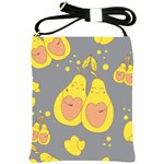 Avocado-yellow Shoulder Sling Bag Front