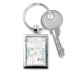 Circuits-electronics-atmel Key Chain (rectangle) by Jancukart