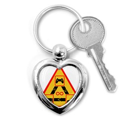 Gamer-geek-video-game-sign-fan Key Chain (heart) by Jancukart