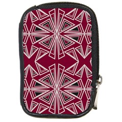 Abstract Pattern Geometric Backgrounds  Compact Camera Leather Case by Eskimos