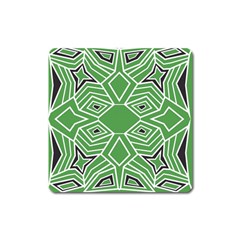 Abstract Pattern Geometric Backgrounds  Square Magnet by Eskimos