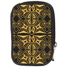 Abstract Pattern Geometric Backgrounds Compact Camera Leather Case by Eskimos