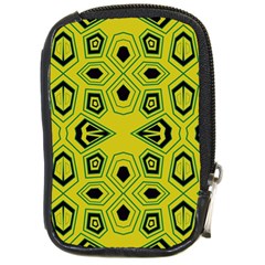 Abstract Pattern Geometric Backgrounds  Compact Camera Leather Case by Eskimos