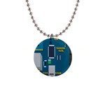 Amphisbaena Two Platform Dtn Node Vector File 1  Button Necklace Front