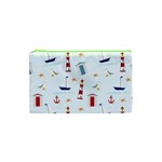 Nautical-ilustrasi Cosmetic Bag (XS) Front