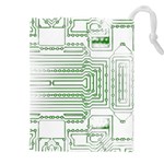 Circuit Board Drawstring Pouch (5XL) Front