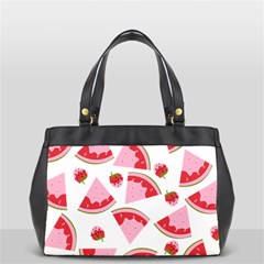 Pink Watermeloon Oversize Office Handbag by Sapixe