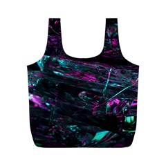 Space Futuristic Shiny Abstraction Full Print Recycle Bag (m) by Amaryn4rt