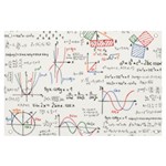 Math Formula Pattern Banner and Sign 6  x 4  Front