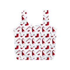 Christmas Template Advent Cap Full Print Recycle Bag (s) by Amaryn4rt