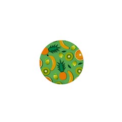 Fruit Tropical Pattern Design Art 1  Mini Magnets by danenraven