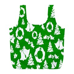 Green Card Christmas December4 Full Print Recycle Bag (l) by artworkshop