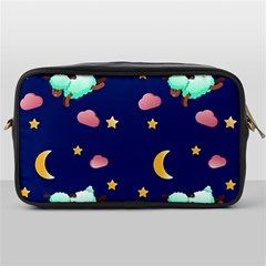 Sleepy Sheep Star And Moon Toiletries Bag (one Side) by danenraven