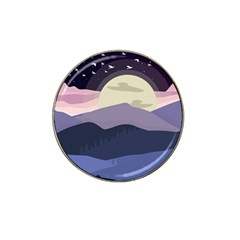 Illustration People Enjoying Summer Season Hat Clip Ball Marker by Ravend