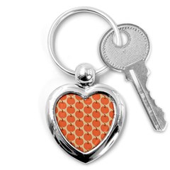 Cute Pumpkin Key Chain (heart) by ConteMonfrey