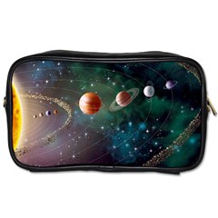 Planet Galaxy Fantasy Toiletries Bag (one Side) by danenraven