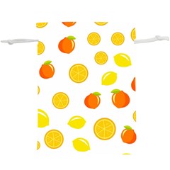 Fruits,orange  Lightweight Drawstring Pouch (xl)