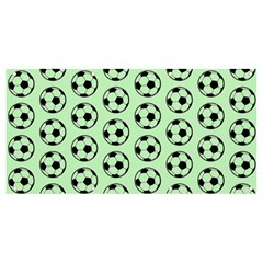 Pattern Ball Soccer Background Banner And Sign 8  X 4  by Wegoenart