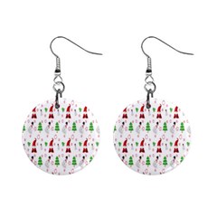 Santa-claus Mini Button Earrings