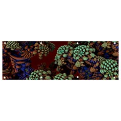 Art 3d Mandelbulb Mandelbrot Fractal Graphic Banner And Sign 9  X 3 