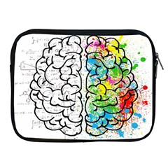 Brain Mind Psychology Idea Drawing Apple Ipad 2/3/4 Zipper Cases by Wegoenart