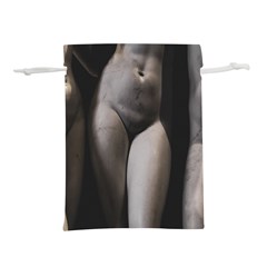 Three Graces Sculpture Detail Lightweight Drawstring Pouch (l) by dflcprintsclothing