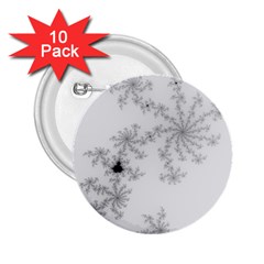 Mandelbrot Apple Males Mathematics 2 25  Buttons (10 Pack)  by Jancukart