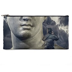 Men Taking Photos Of Greek Goddess Pencil Case by dflcprintsclothing