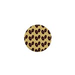 Coffee beans 1  Mini Buttons Front