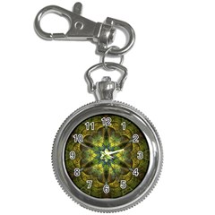 Fractal Fantasy Design Background Key Chain Watches by Wegoenart