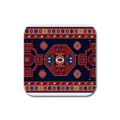 Armenian Carpet Rubber Square Coaster (4 Pack) by Gohar