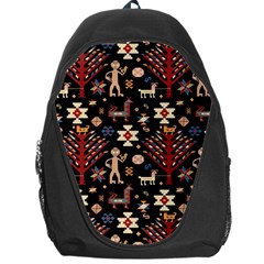 Carpet-symbols Backpack Bag by Gohar