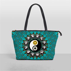 Yin Yang Horoscope Astrology Zodiac Signs Zodiac Classic Shoulder Handbag by Wegoenart