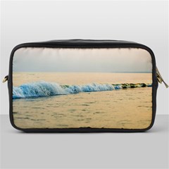 Sea Beach Ocean Sunset Sky Nature Coast Water Toiletries Bag (one Side) by danenraven